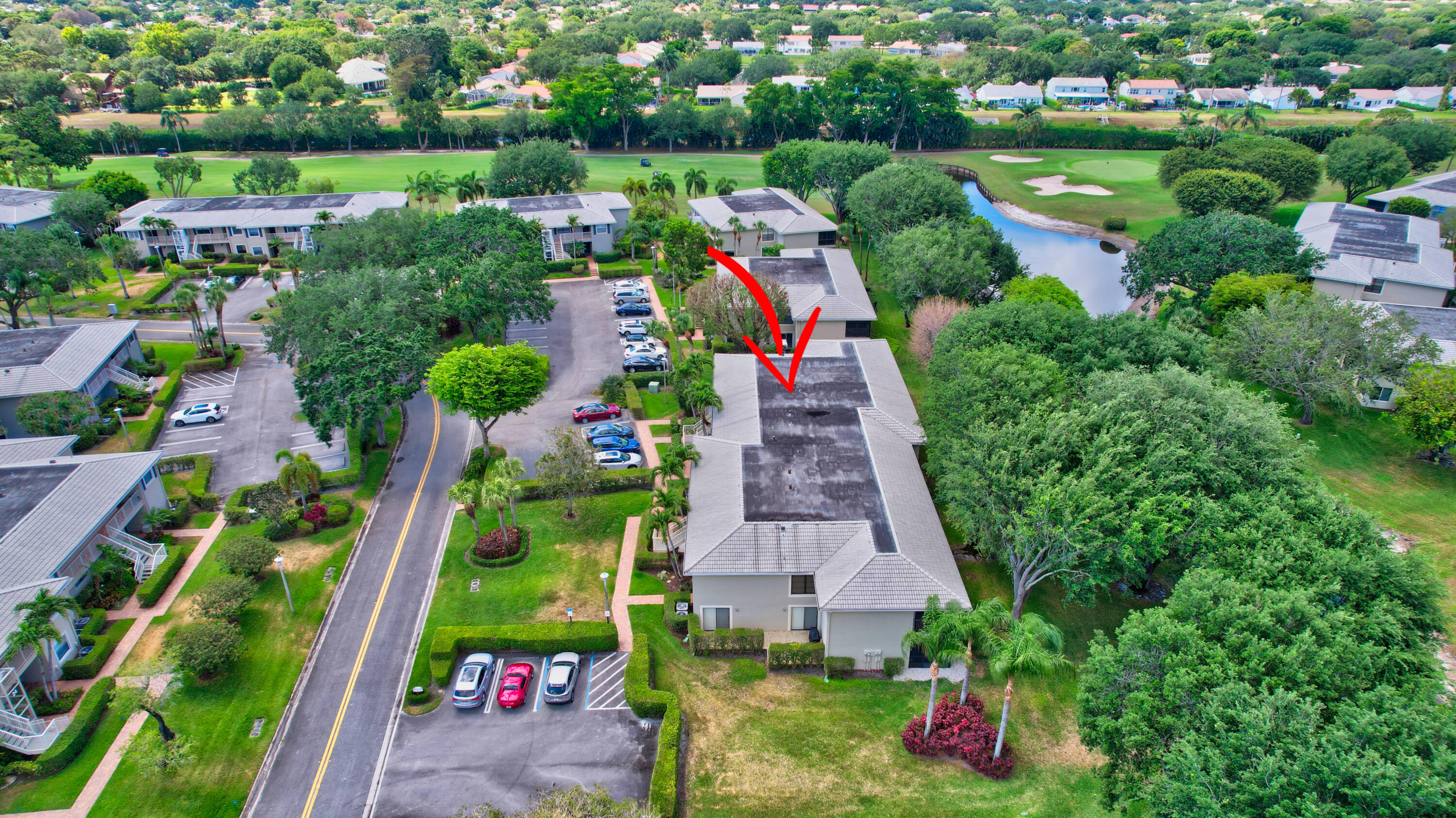 15 Stratford Drive, Unit B Boynton Beach, FL 33436 - Photo 39 of 84 Aerial View