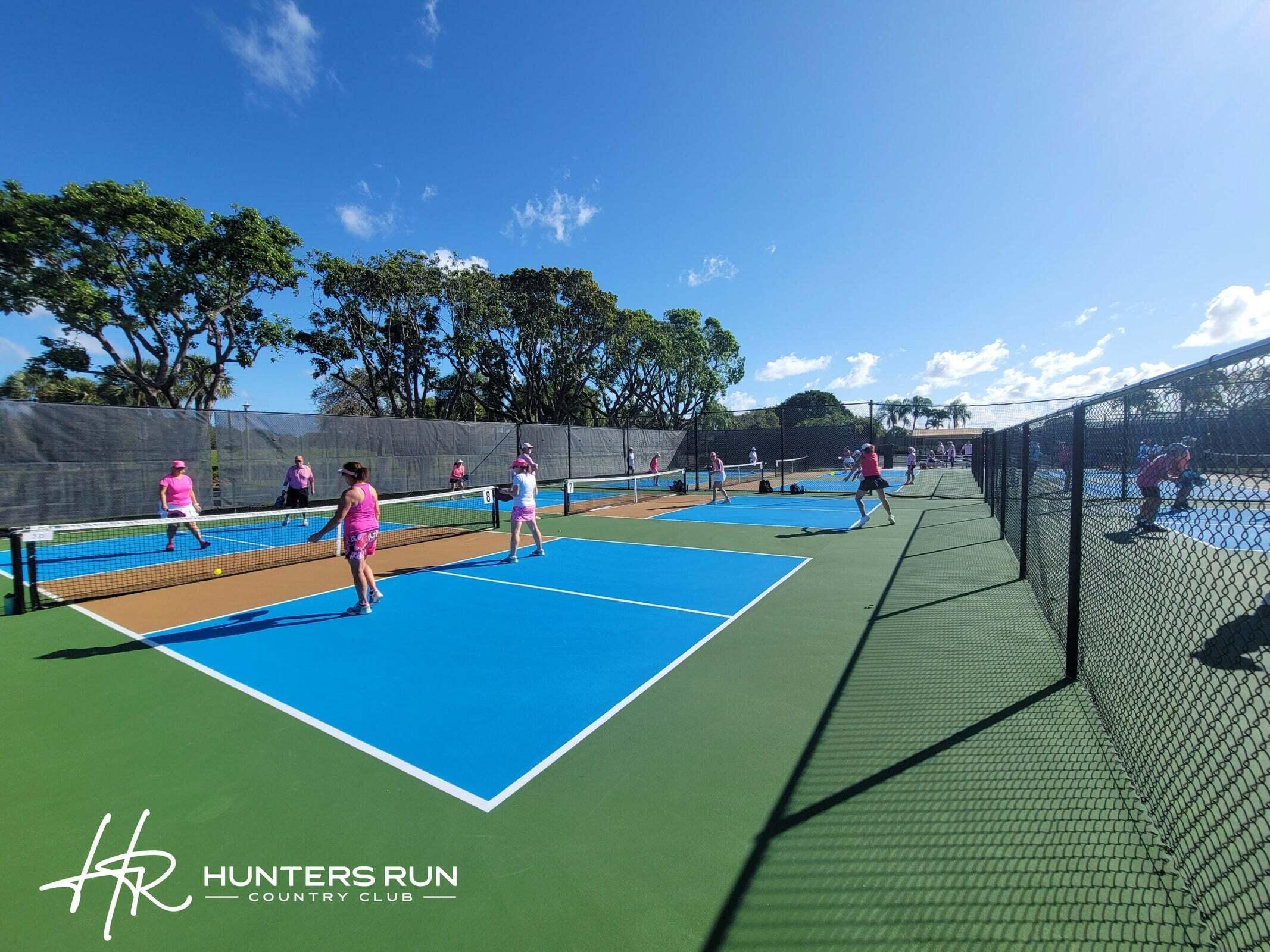15 Stratford Drive, Unit B Boynton Beach, FL 33436 - Photo 61 of 84 Hunters Run Pickleball Court 1
