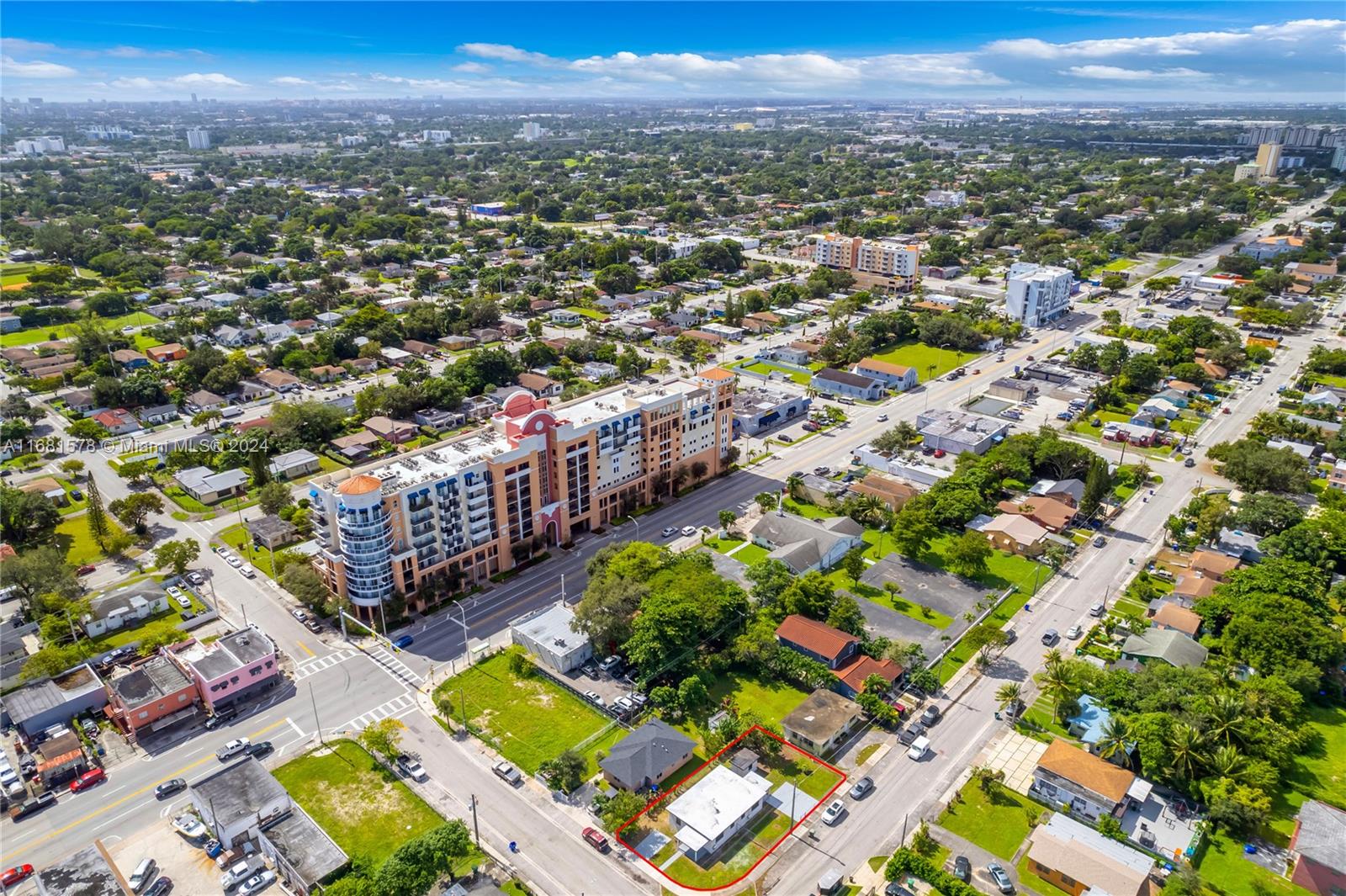 1400 Northwest 55th Street Miami, FL 33142 - Photo 29 of 33 a view of a city with green space