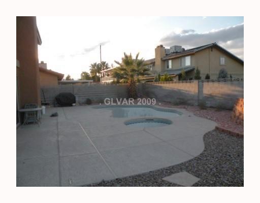 5518 West Viking Road Las Vegas, NV 89103 - Photo 3 of 12 Swimming Pool/Hot Tub/Sauna. Looking west, huge yard, tons of deck space, dog run on west side, RV parking on east side.