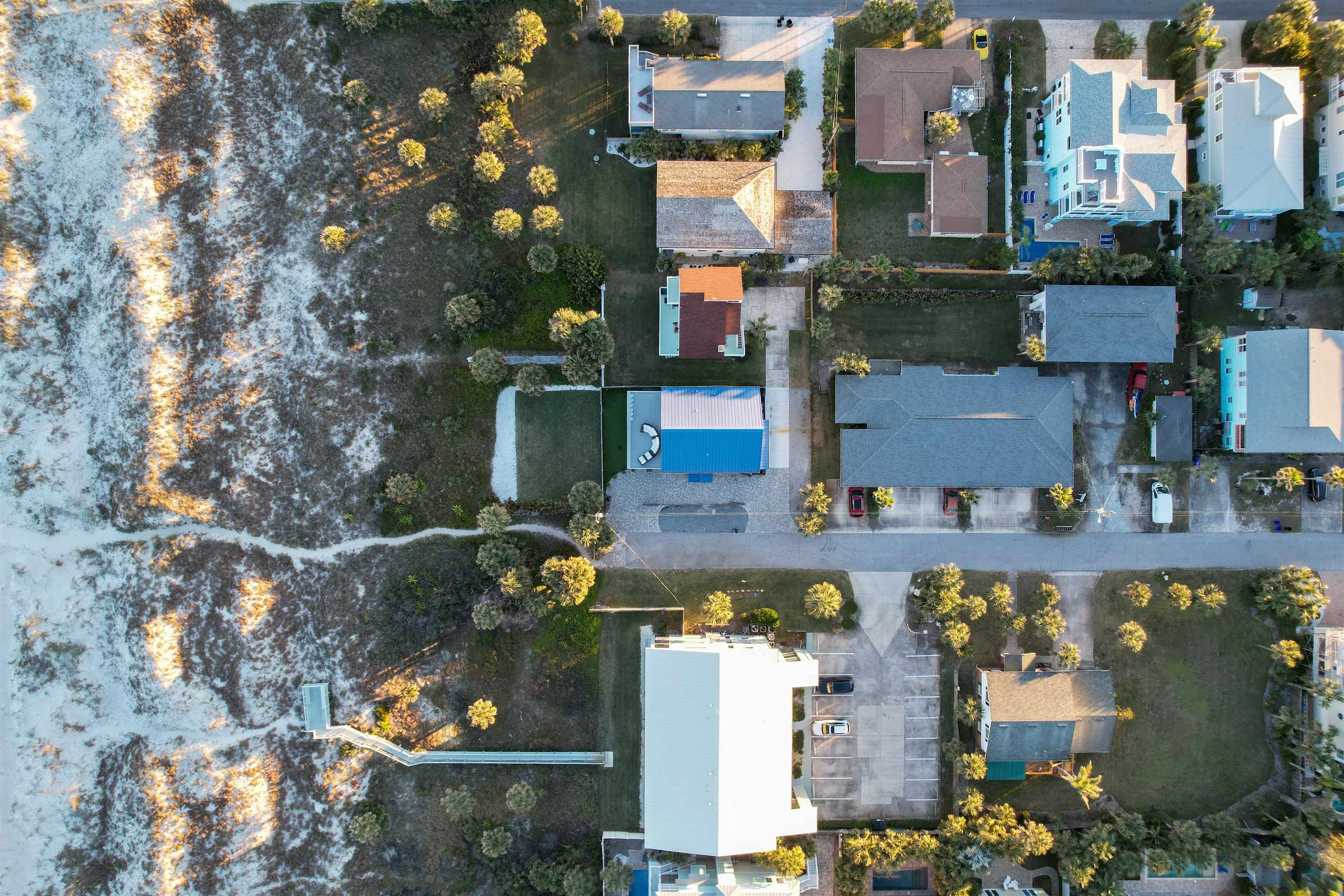 1 E Street St. Augustine, FL 32080 - Photo 53 of 54 an aerial view of a houses with yard