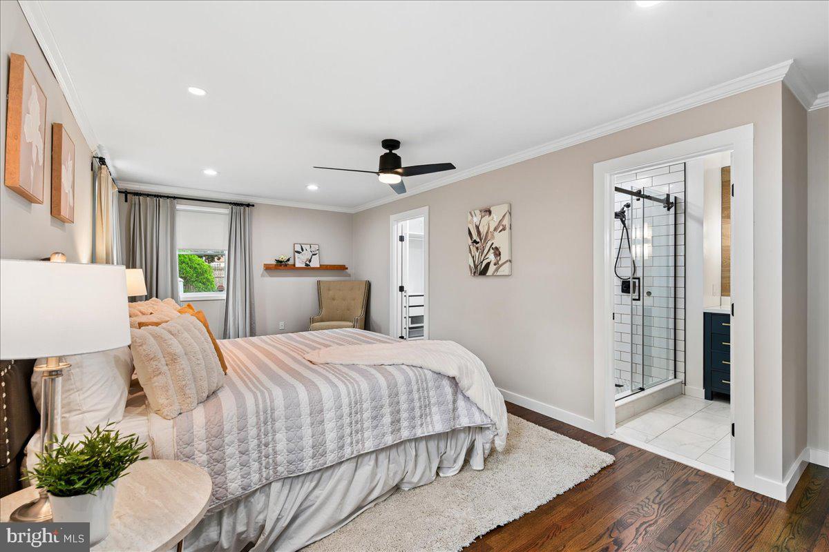 222 Spring Gap South Laurel, MD 20724 - Photo 20 of 60 Serene bedroom with modern elegance.