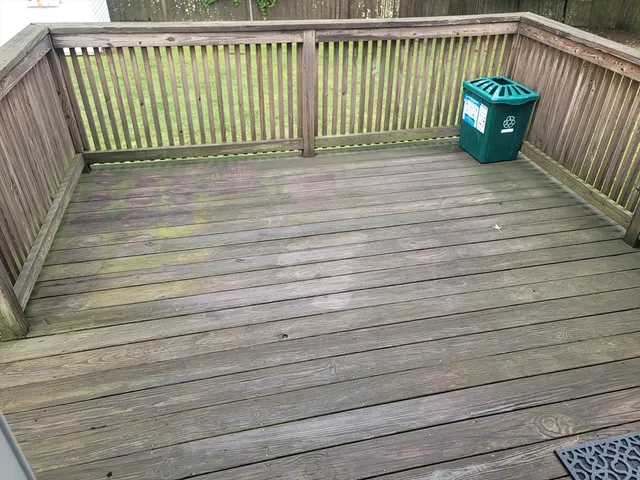 a view of stairs on the roof