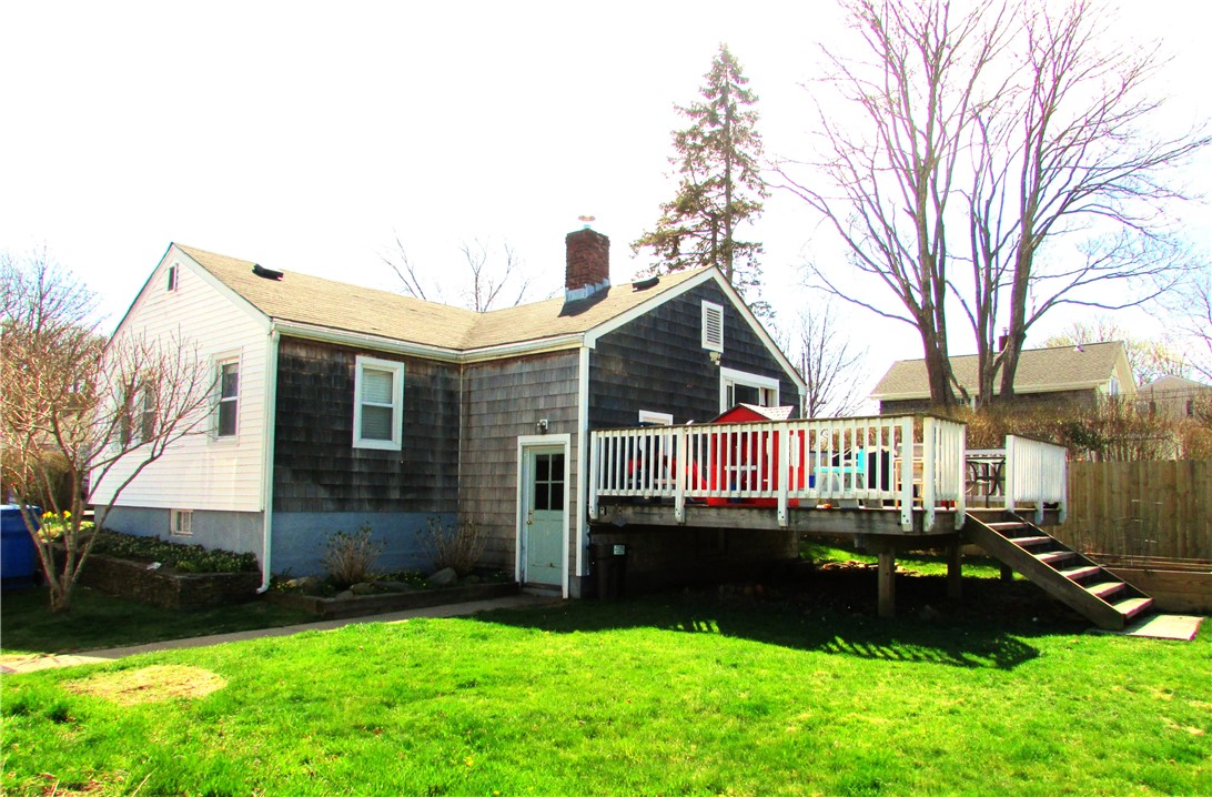 35 Rosa Road Middletown, RI 02842 - Photo 2 of 10 Large yard and deck