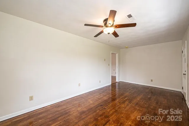 wooden floor in an empty room