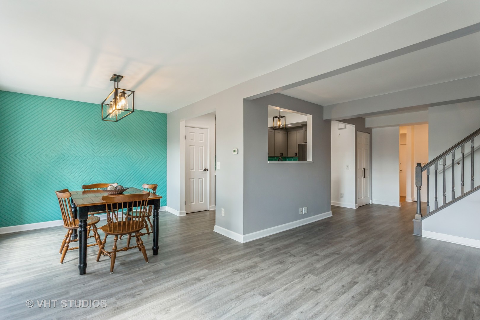 167 Roberts Road Bolingbrook, IL 60440 - Photo 3 of 17 a view of a dining room with furniture and wooden floor