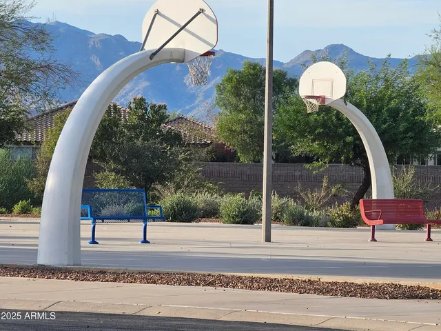 a view of outdoor space with wooden fence