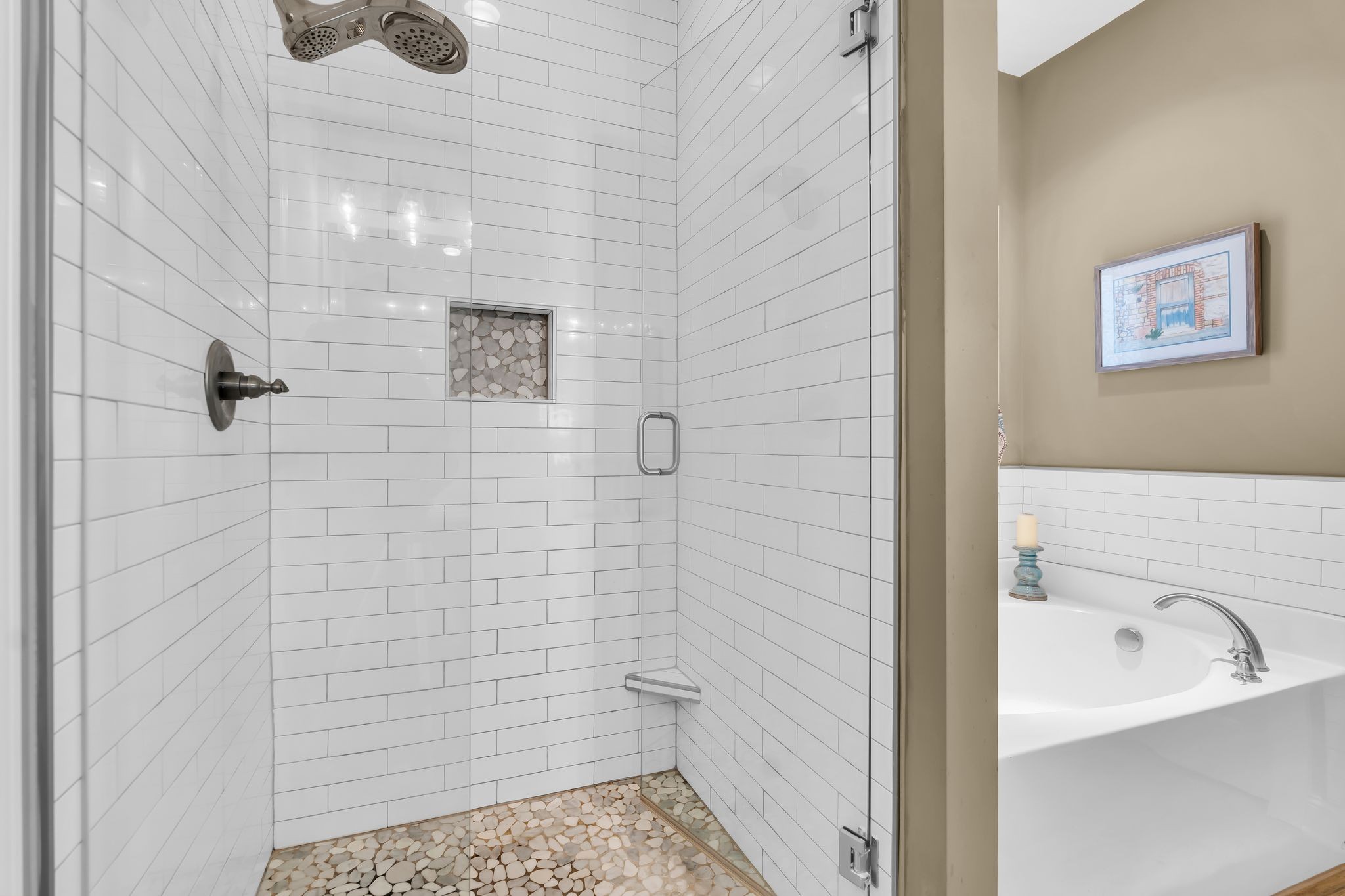 1103 Millstone Creek Road Lascassas, TN 37085 - Photo 16 of 38 a bathroom with a bathtub and shower