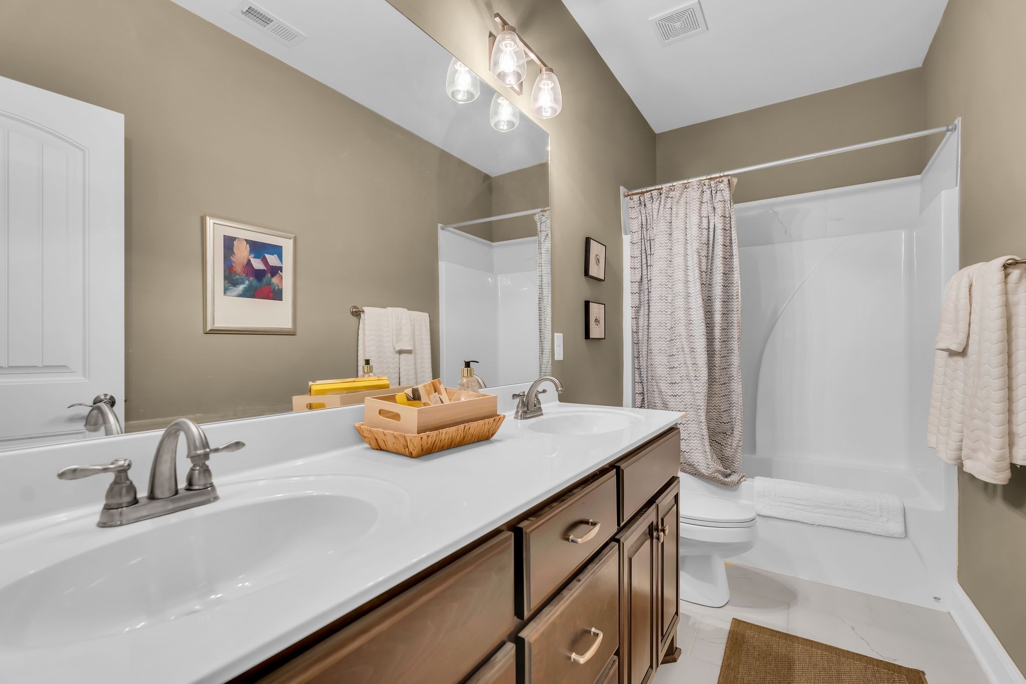 1103 Millstone Creek Road Lascassas, TN 37085 - Photo 20 of 38 a bathroom with a sink and a mirror
