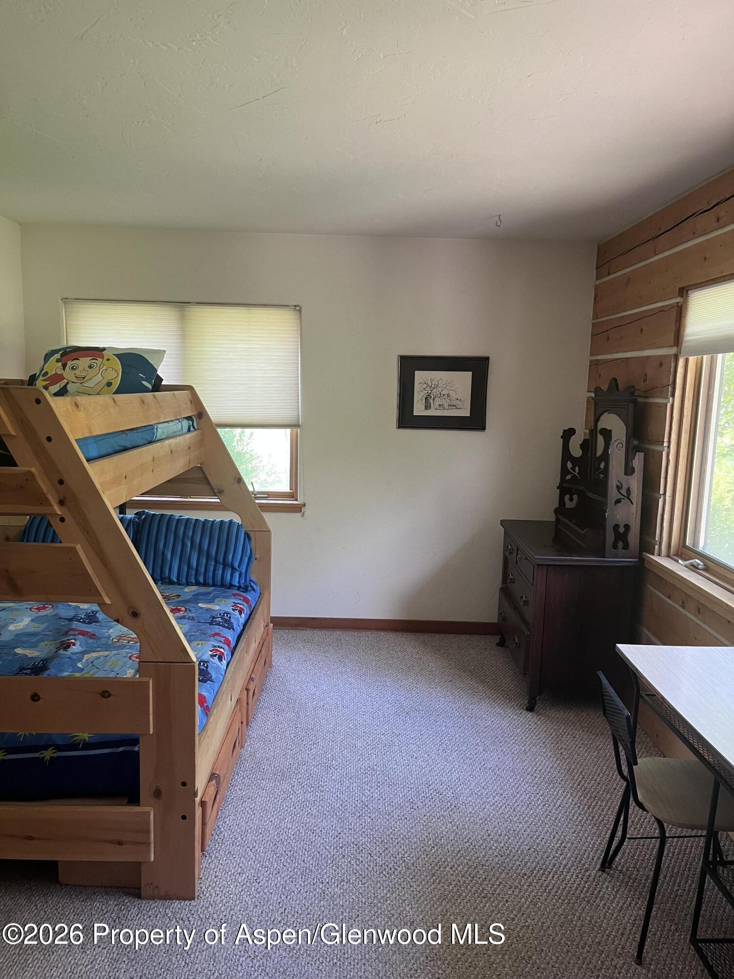 135 Lewis Lane Basalt, CO 81621 - Photo 17 of 25 bedroom 4 with bunk beds