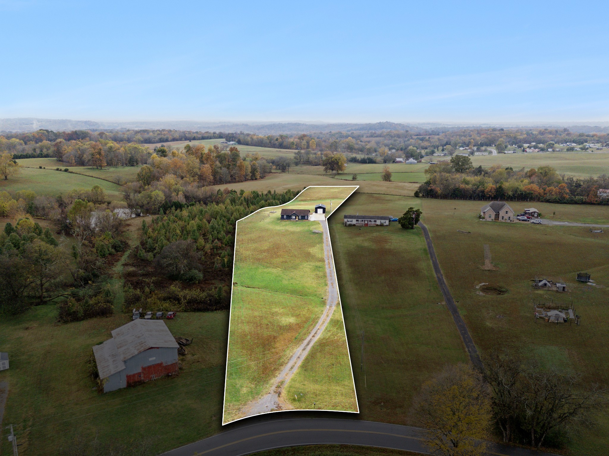 3772 Beasleys Bend Road Lebanon, TN 37087 - Photo 23 of 25 an aerial view of residential houses with outdoor space