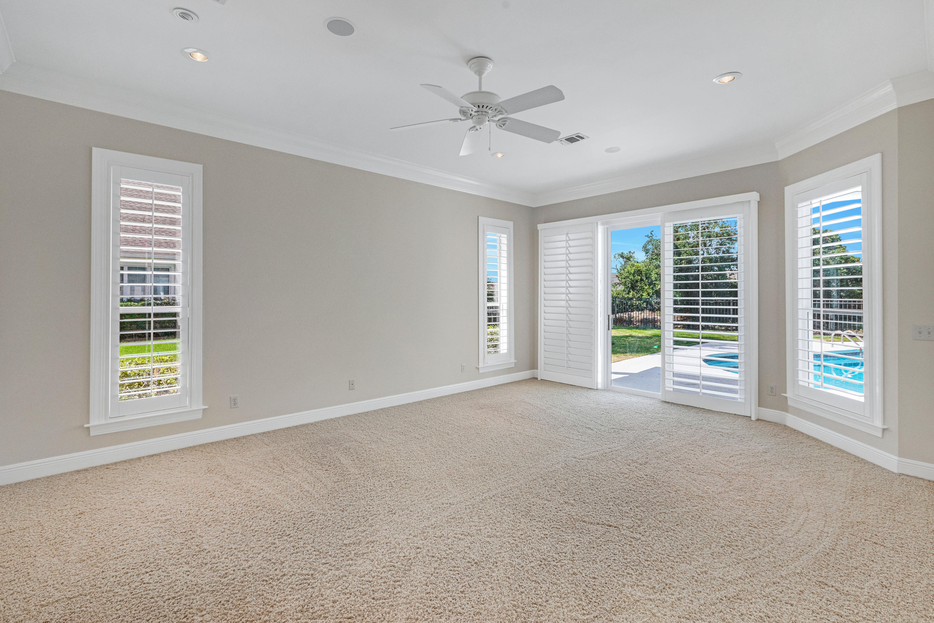 3606 Dragon's Ridge Road Panama City Beach, FL 32408 - Photo 19 of 49 a view of an empty room with a window