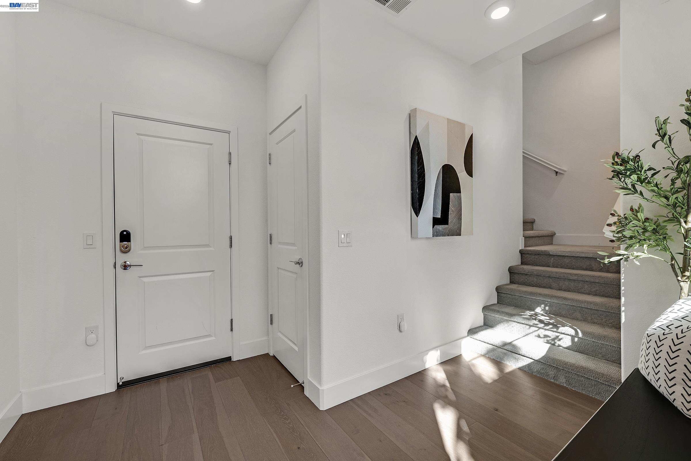 29259 Hub Court Hayward, CA 94544 - Photo 4 of 34 a view of entryway and hall with wooden floor