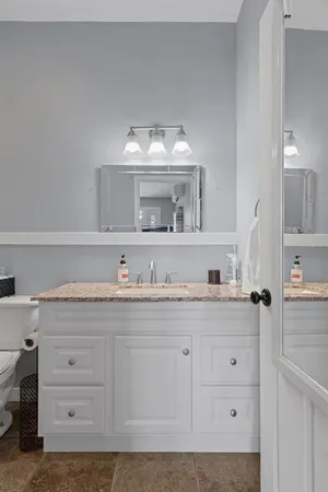 a room with storage and utility