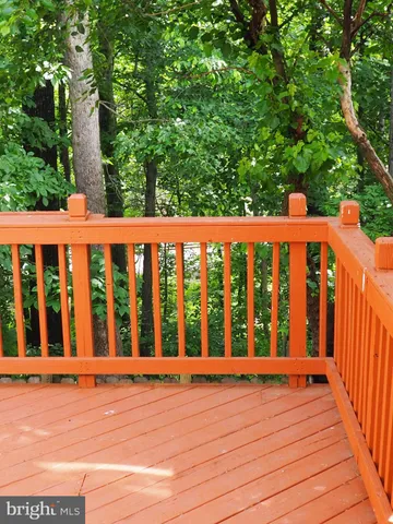 a view of a wooden fence