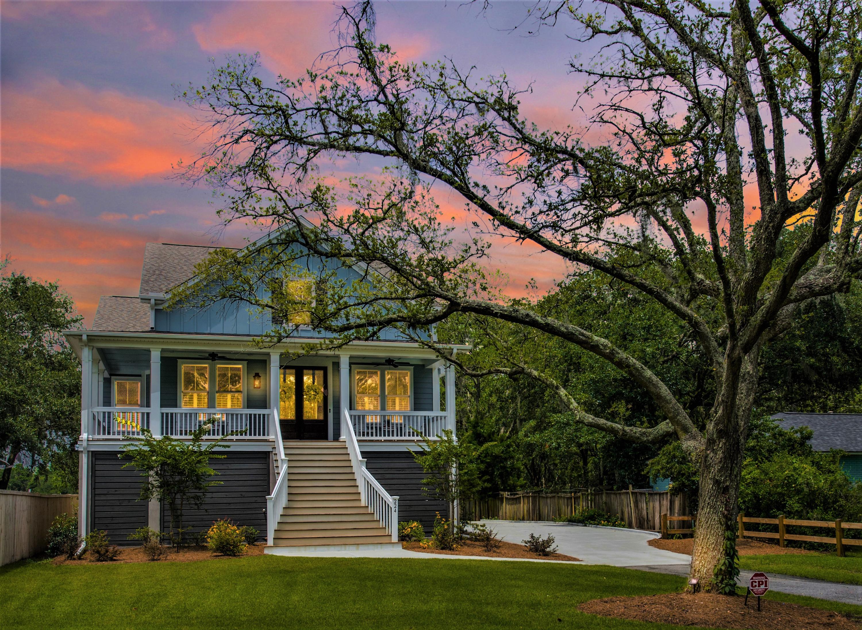 224 Wappoo Road Charleston, SC 29407 - Photo 1 of 45 twilight more red
