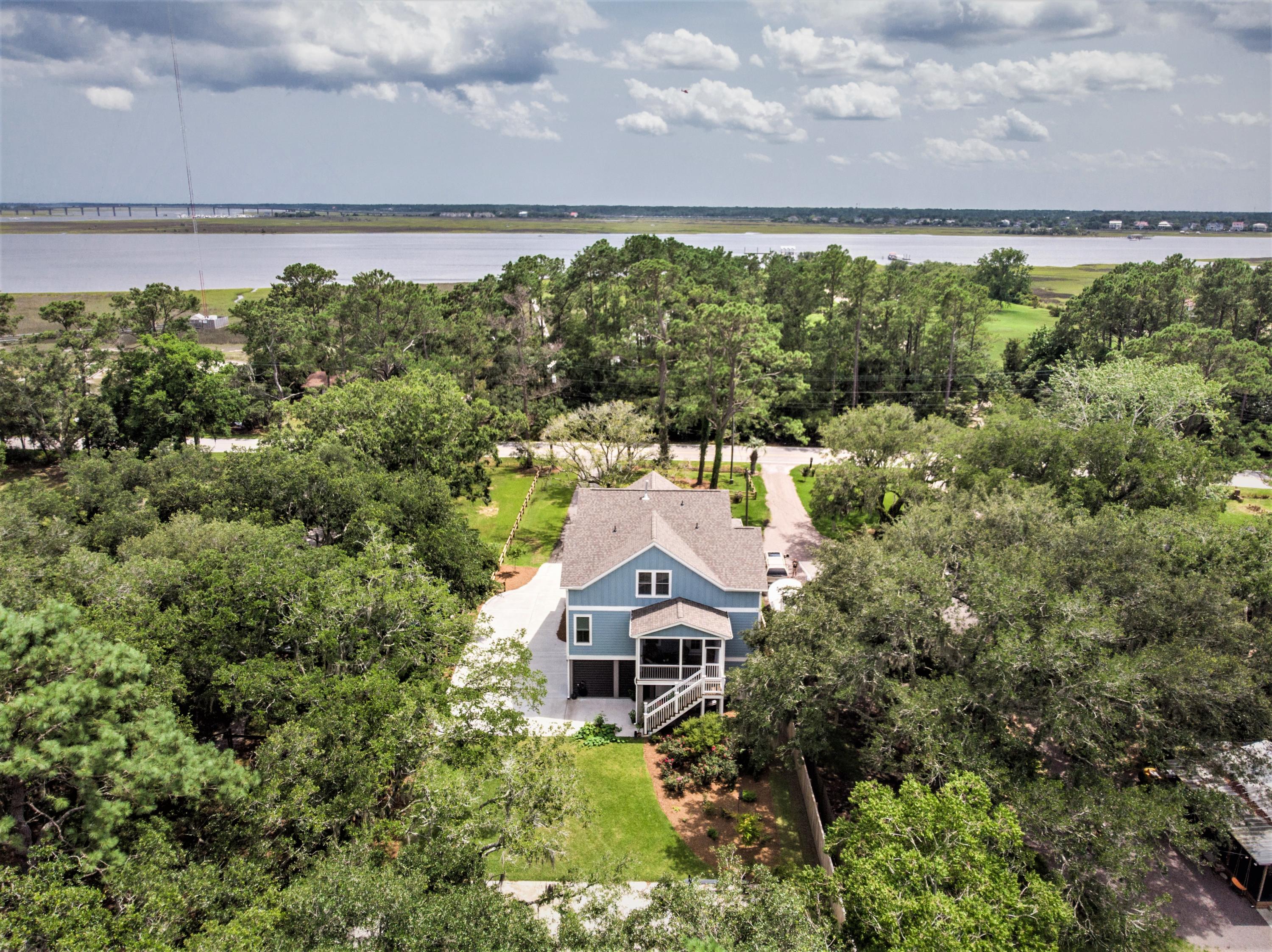 224 Wappoo Road Charleston, SC 29407 - Photo 7 of 45 back aerial 2