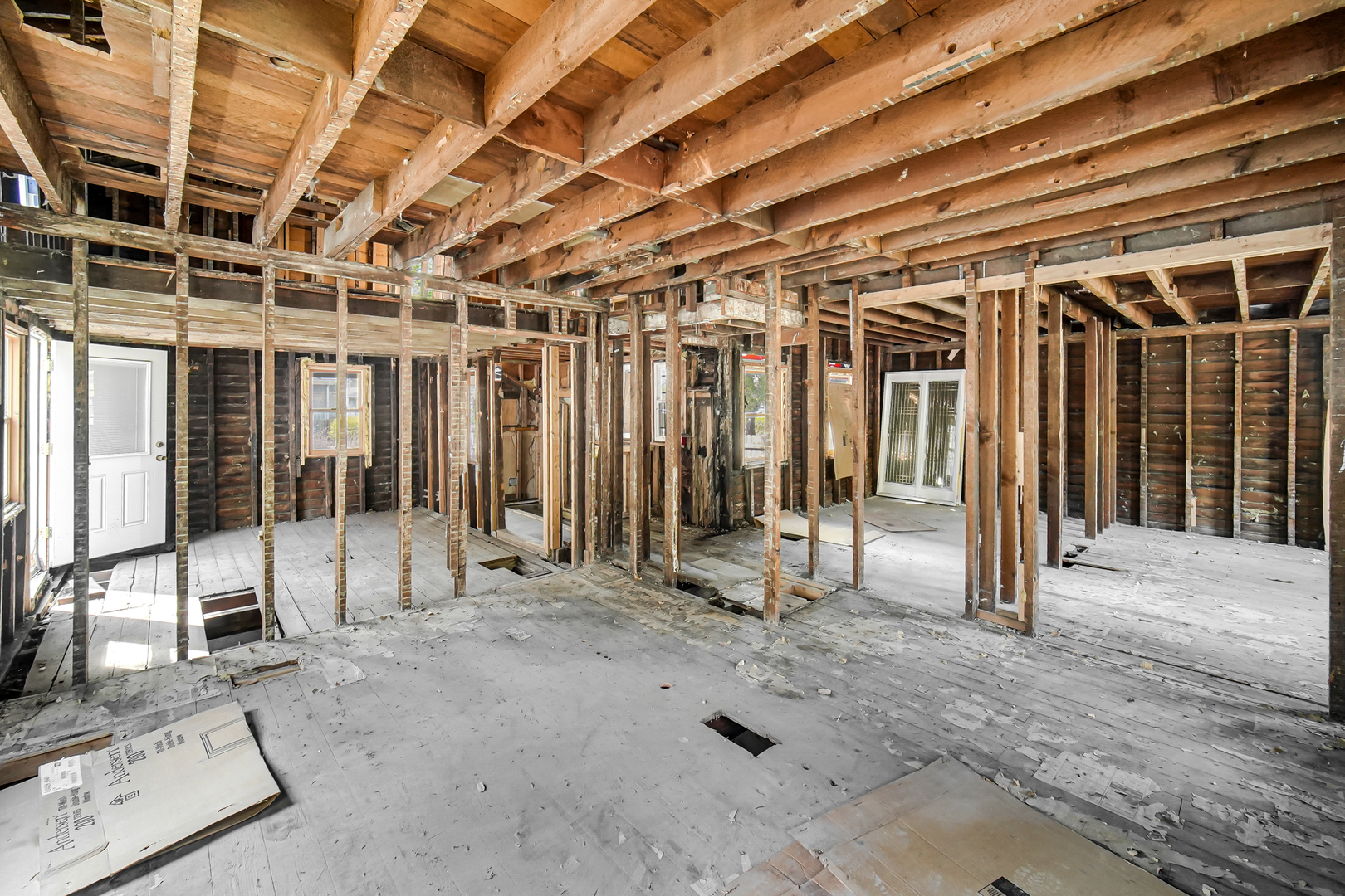 223 North Center Street Naperville, IL 60540 - Photo 3 of 19 a view of a room with wooden roof