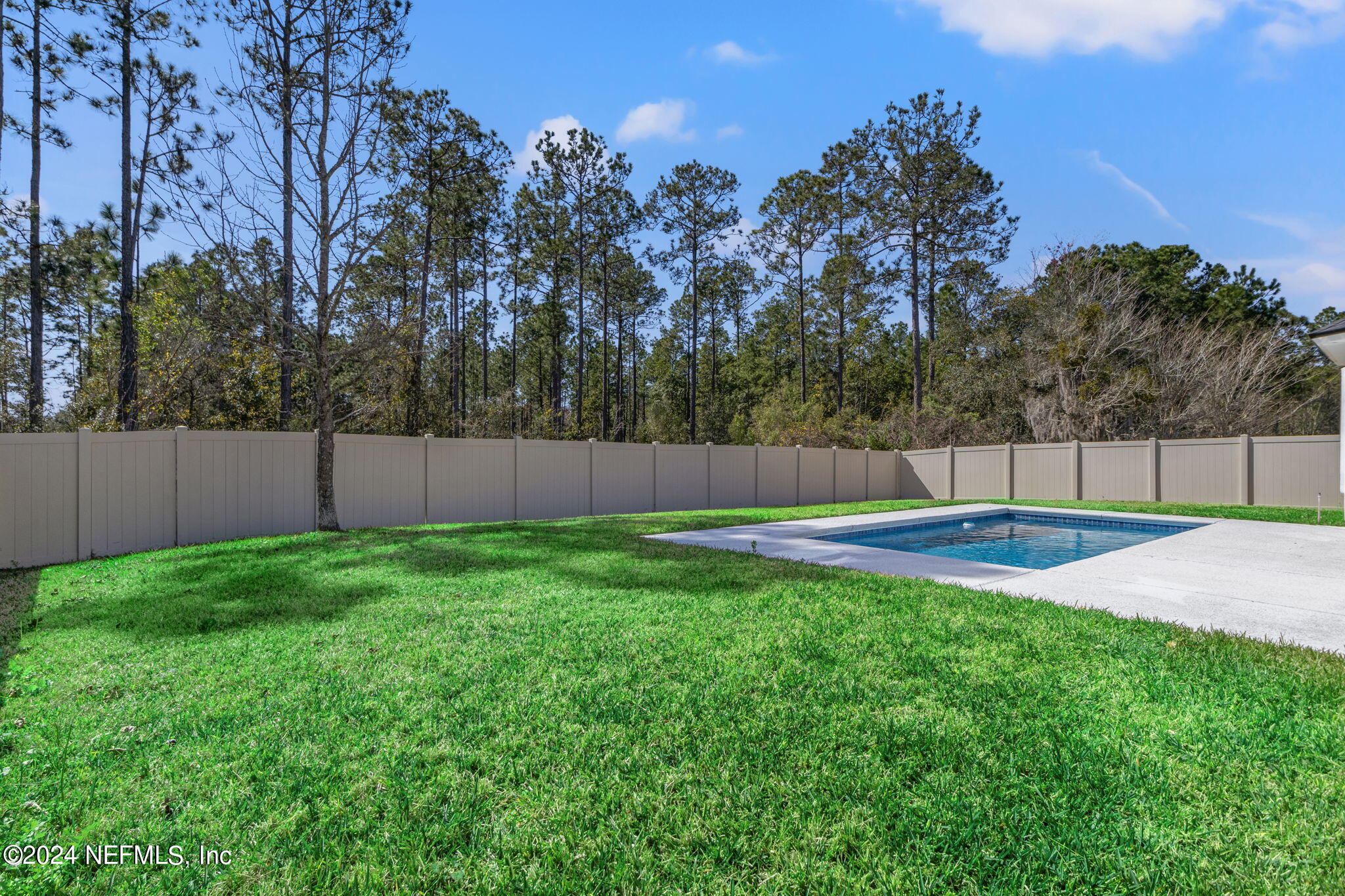 4459 Quail Hollow Road Orange Park, FL 32065 - Photo 32 of 37 a view of a backyard with green space