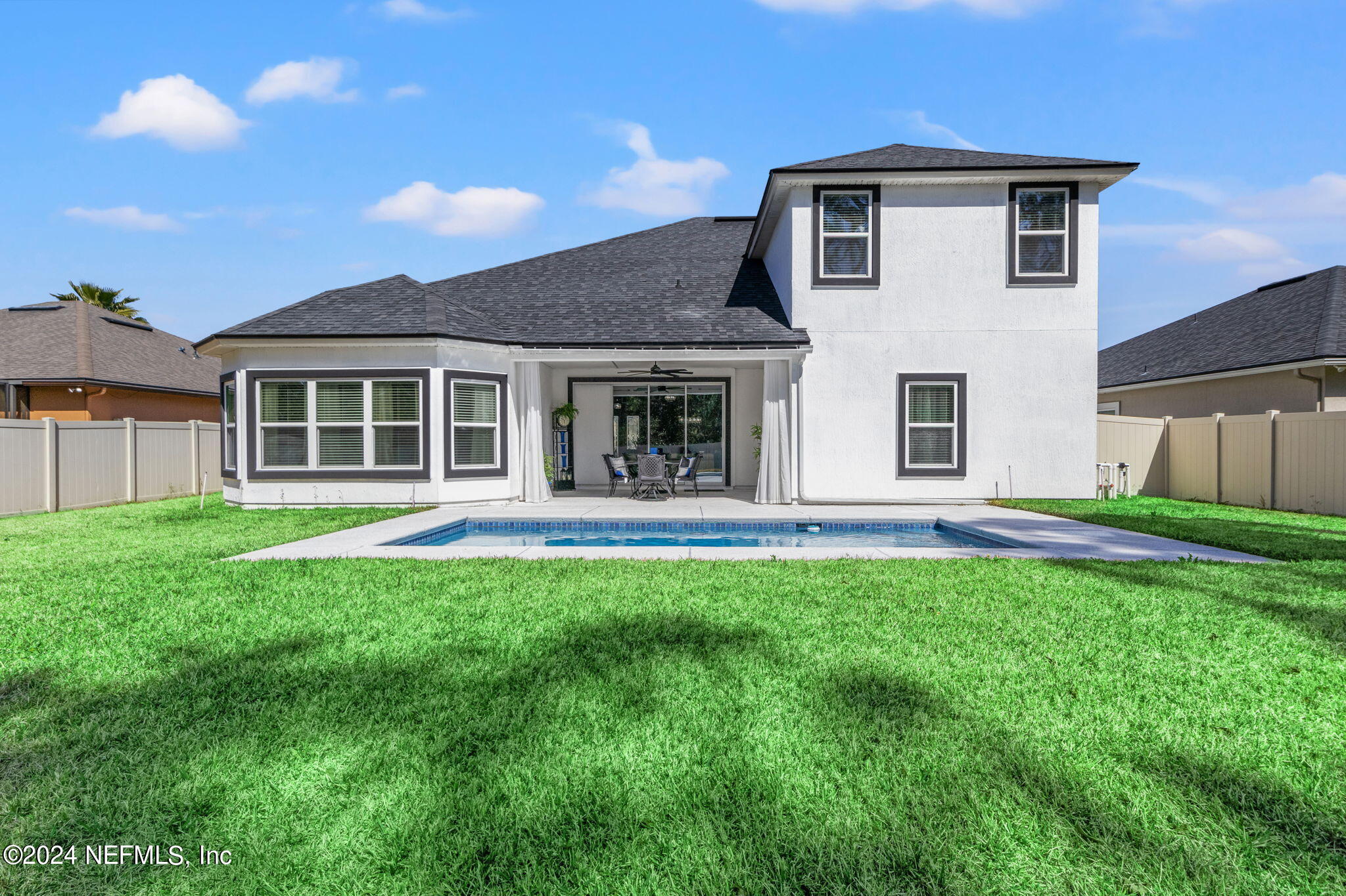 4459 Quail Hollow Road Orange Park, FL 32065 - Photo 33 of 37 a house view with a garden space