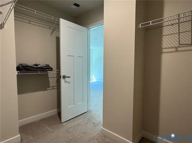 a view of a closet