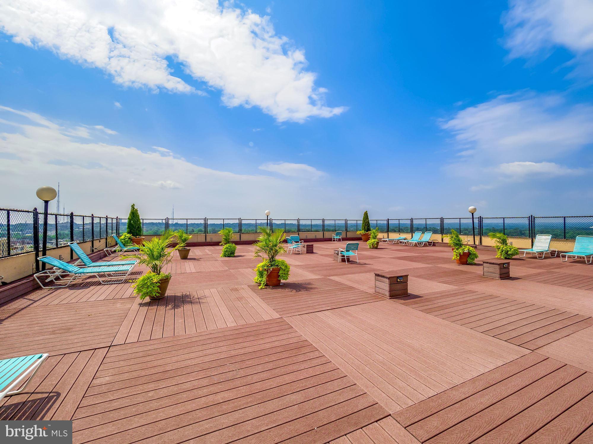 5500 Friendship Boulevard, Unit 925N Chevy Chase, MD 20815 - Photo 17 of 26 Roof Deck