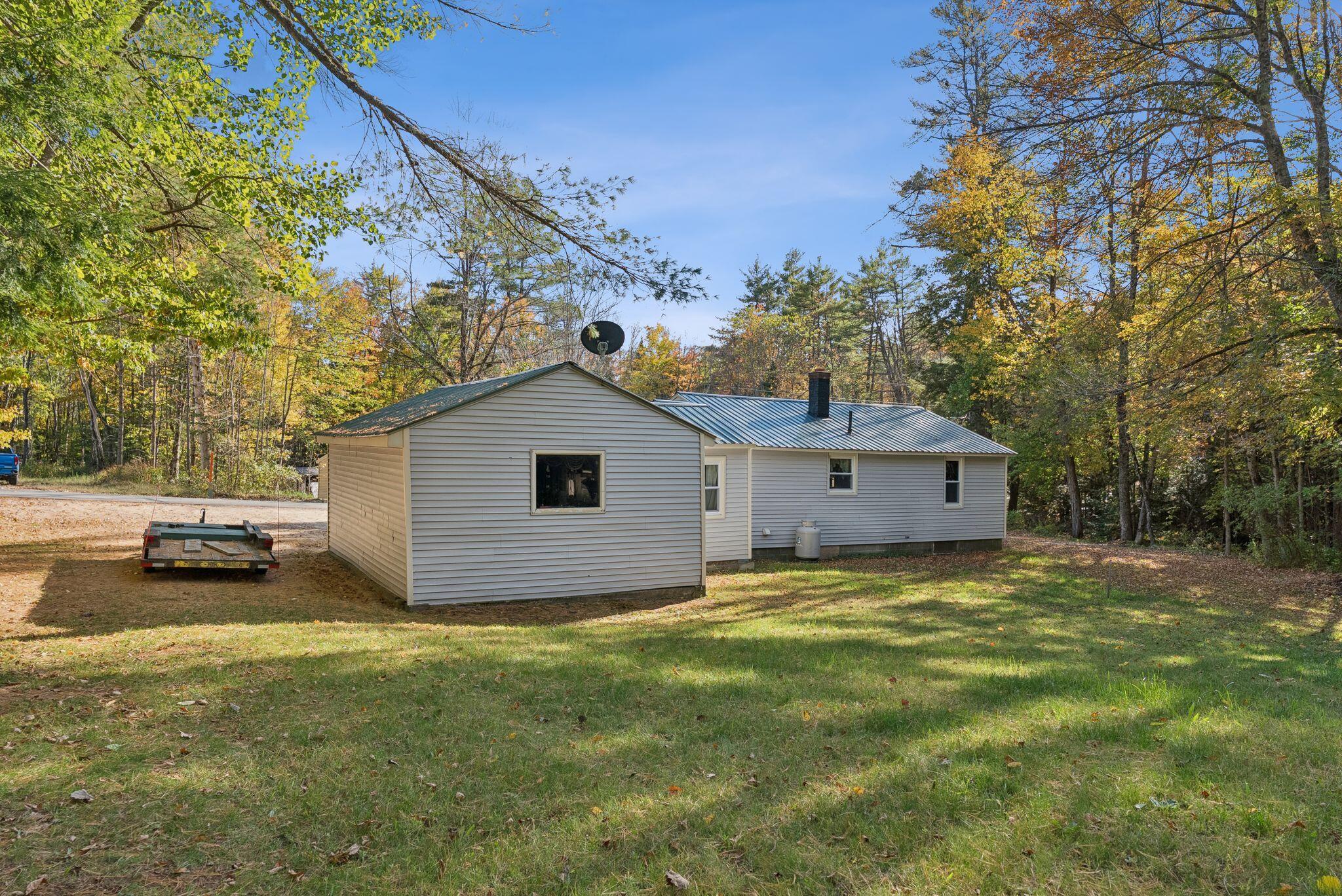 79 Oak Hill Road Otisfield, ME 04270 - Photo 7 of 24 Back of Garage