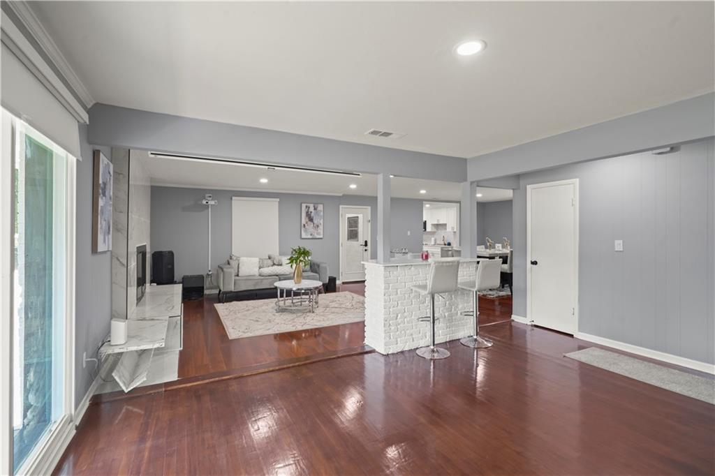 4166 Idlevale Drive Tucker, GA 30084 - Photo 13 of 36 a view of a living room and dining room