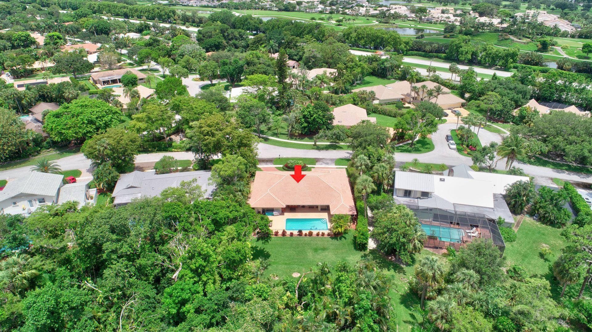 6644 Serena Lane Boca Raton, FL 33433 - Photo 32 of 33 Back from above