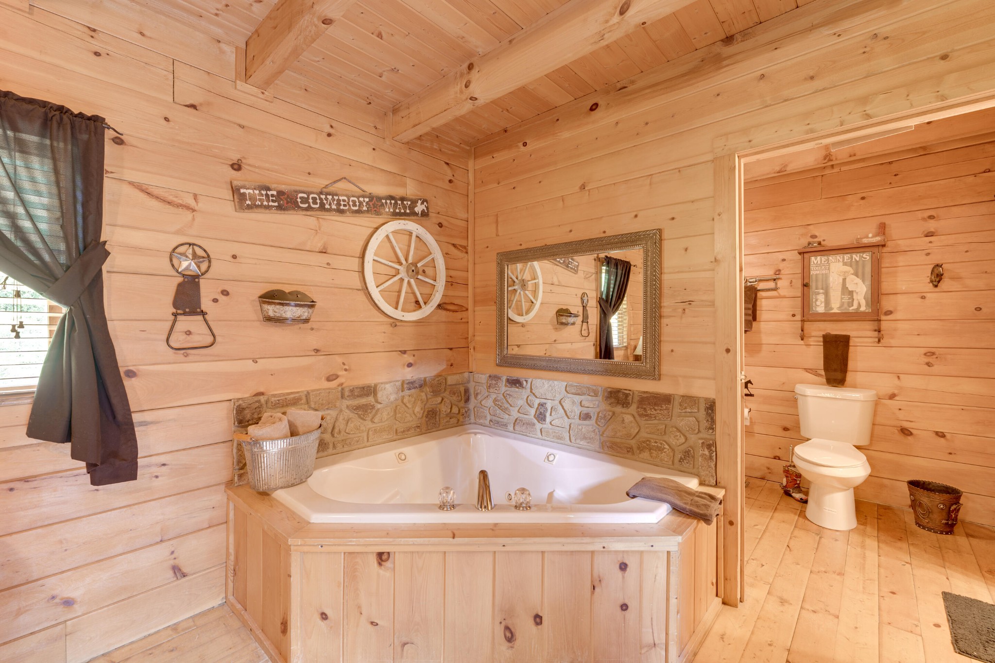 2740 Waldens Creek Road Sevierville, TN 37862 - Photo 18 of 40 a bathroom with a sink and a shower