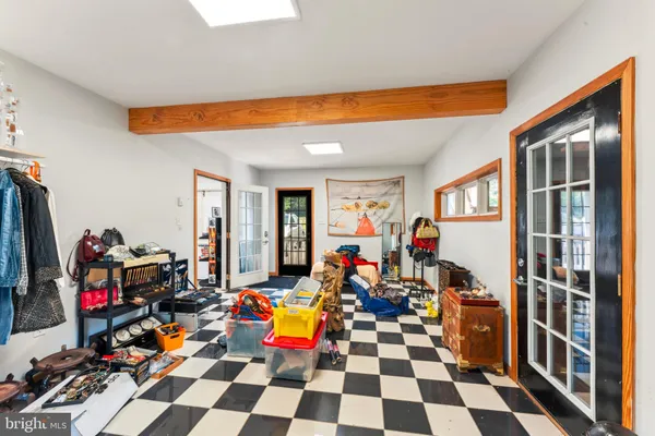 a group of people sitting in a living room