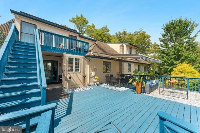 a view of a house with a patio