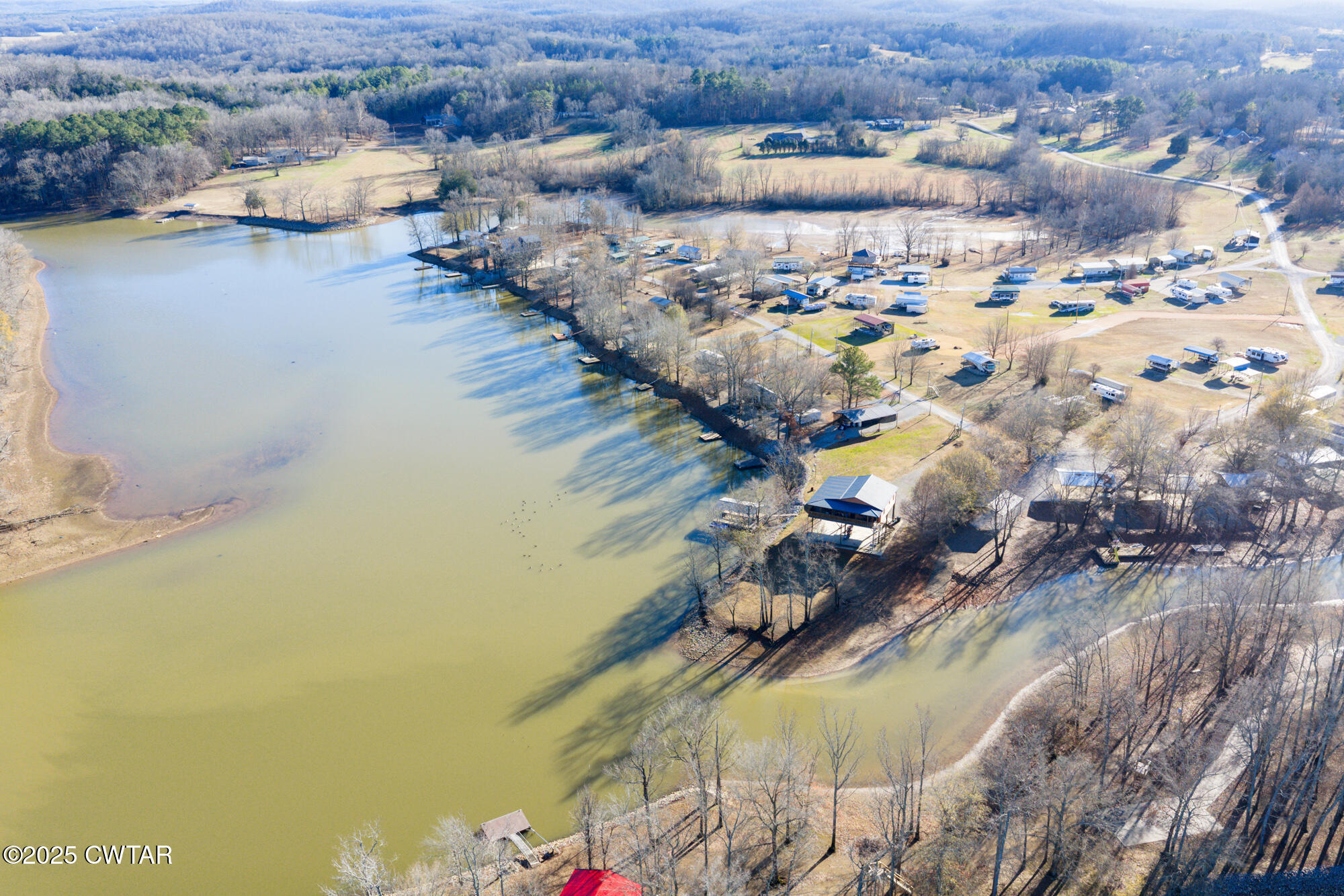 0 Willow Oaks Drive Decaturville, TN 38329 - Photo 18 of 25 an aerial view of residential houses with outdoor space