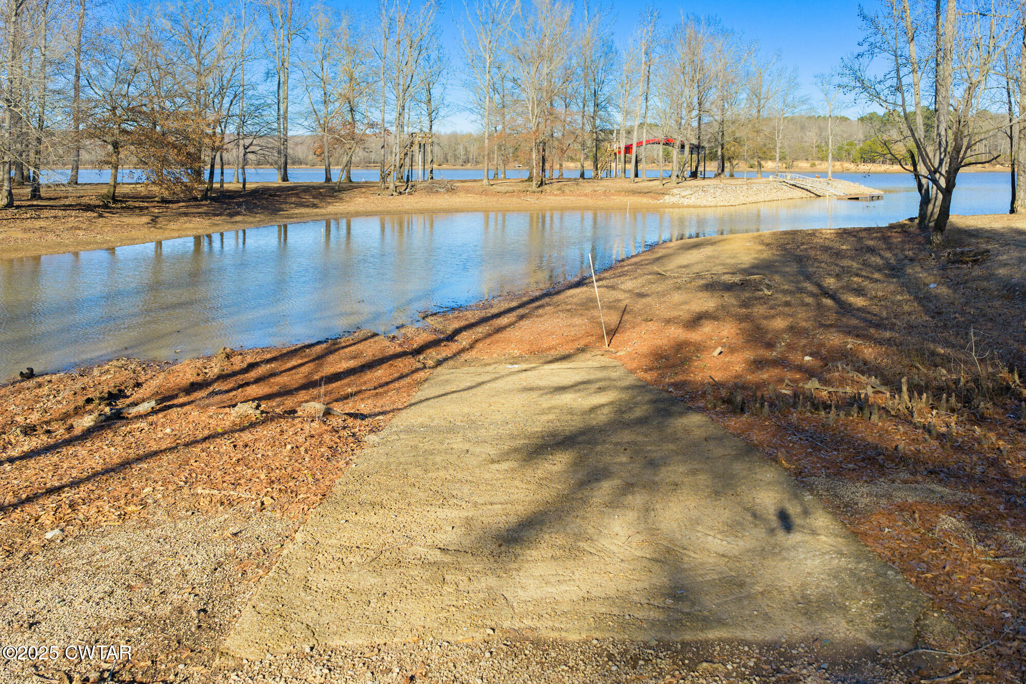 0 Willow Oaks Drive Decaturville, TN 38329 - Photo 24 of 25 a view of swimming pool with a yard and trees in the background
