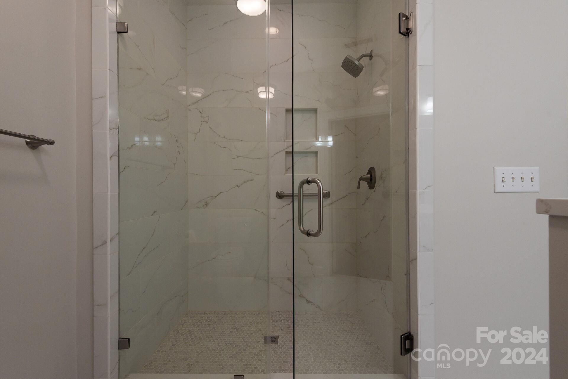 3322 Stettler View Road Charlotte, NC 28210 - Photo 15 of 27 a bathroom with a shower