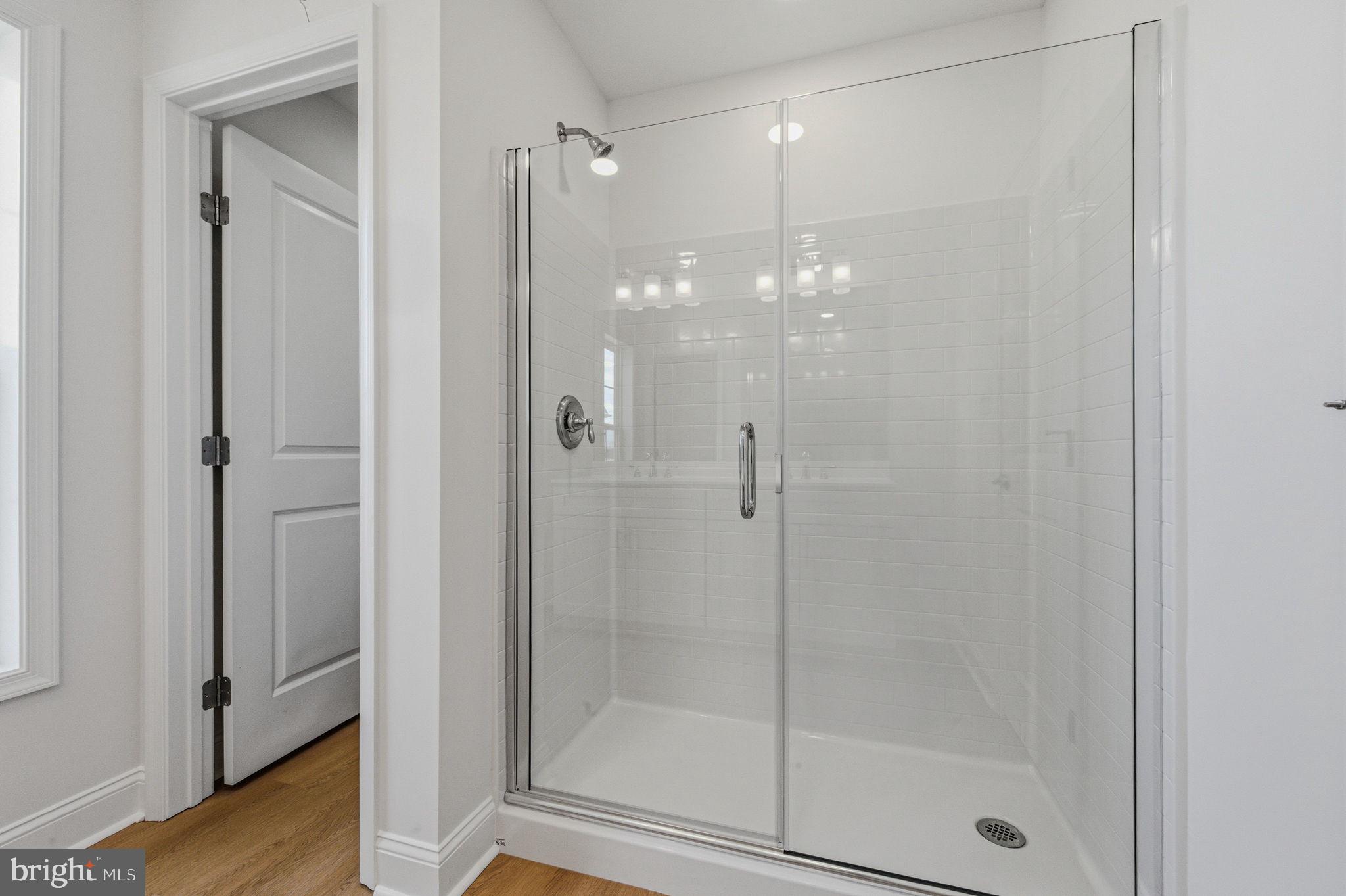 2503 A Duncan Road Wilmington, DE 19808 - Photo 35 of 41 a bathroom with a glass door shower