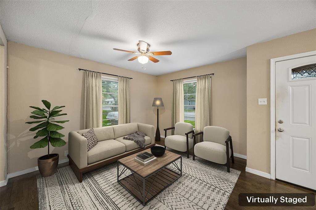 117 Moon Street Cleburne, TX 76033 - Photo 3 of 28 a living room with furniture and a window
