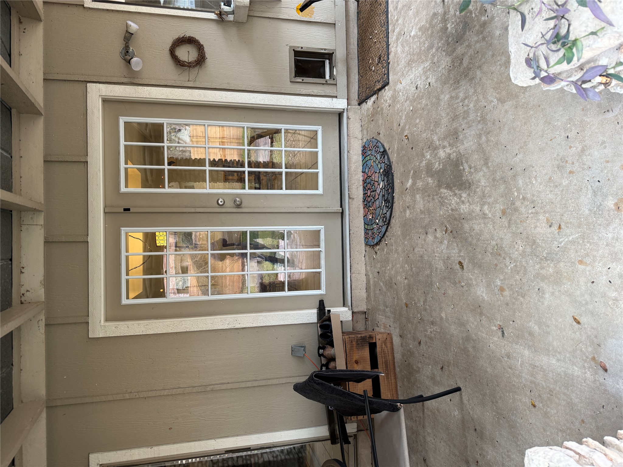 7501 West Gate Boulevard Austin, TX 78745 - Photo 27 of 33 Doorway to property with french doors and a patio