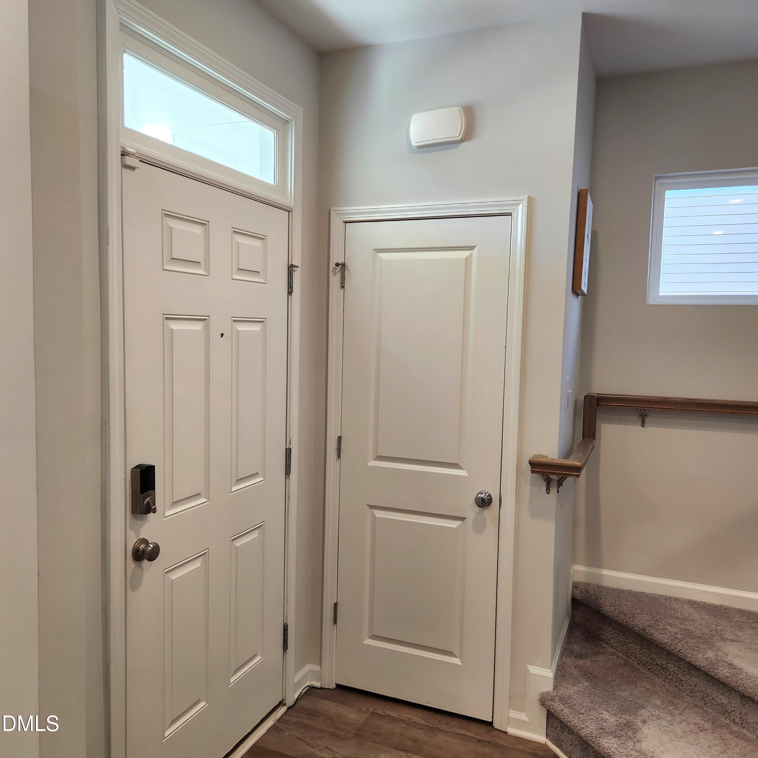 74 Liam Street Clayton, NC 27520 - Photo 4 of 33 an entryway door with wooden floor