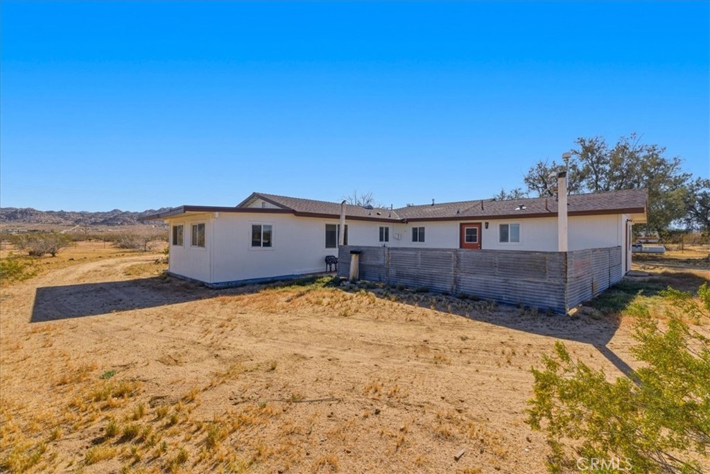 63434 2 Mile Road Joshua Tree, CA 92252 - Photo 34 of 48 REAR OF HOUSE