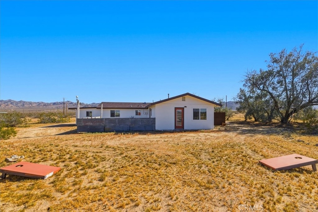 63434 2 Mile Road Joshua Tree, CA 92252 - Photo 35 of 48 REAR OF HOUSE