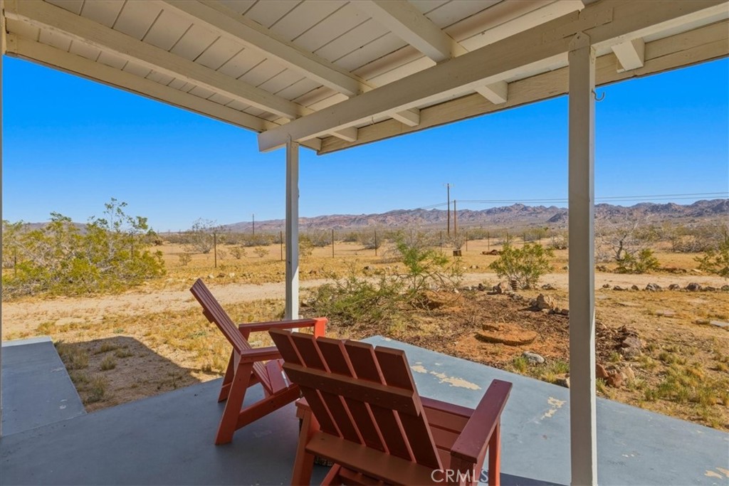 63434 2 Mile Road Joshua Tree, CA 92252 - Photo 36 of 48 DECK VIEW AREA