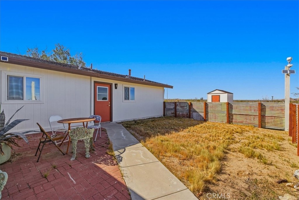 63434 2 Mile Road Joshua Tree, CA 92252 - Photo 39 of 48 ENCLOSED REAR YARD