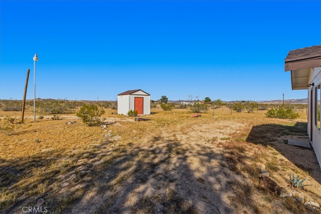 63434 2 Mile Road Joshua Tree, CA 92252 - Photo 40 of 48 STORAGE SHED