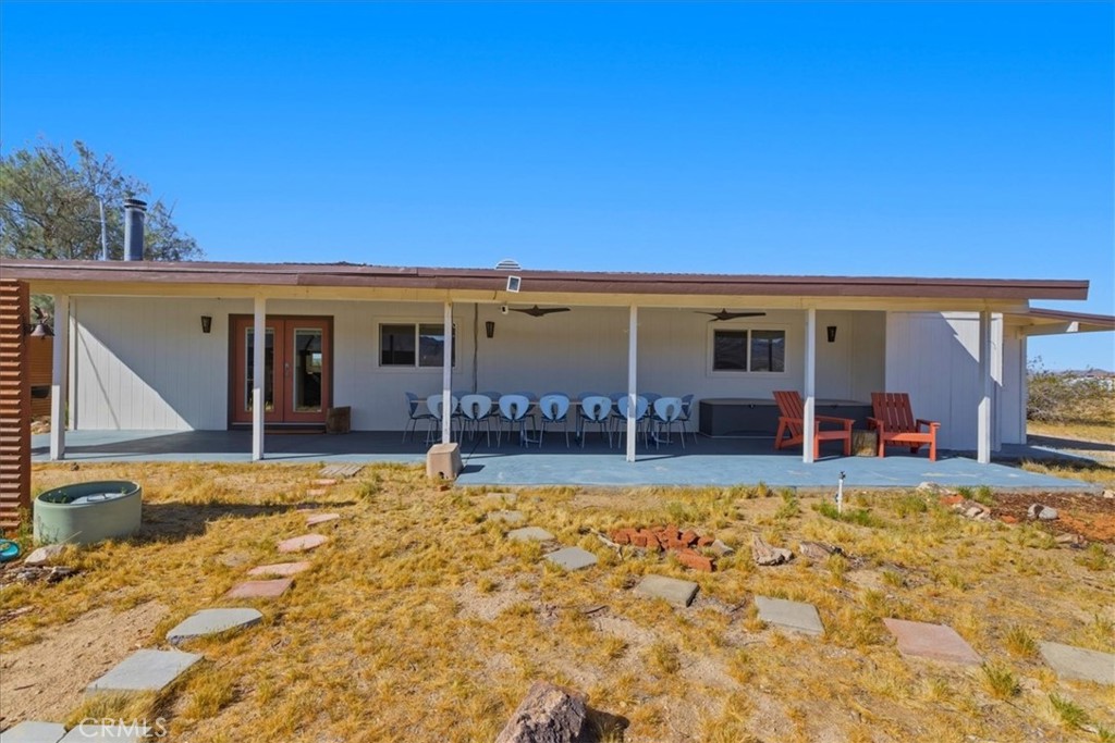 63434 2 Mile Road Joshua Tree, CA 92252 - Photo 4 of 48 FRONT VIEW DECK