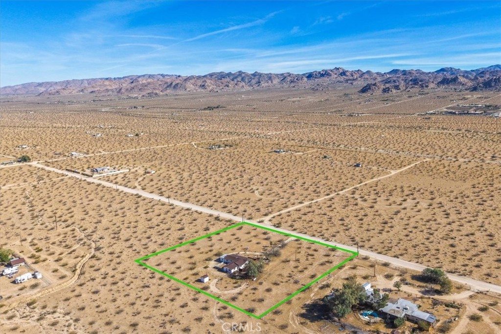 63434 2 Mile Road Joshua Tree, CA 92252 - Photo 45 of 48 AERIAL SHOT SOUTH EAST