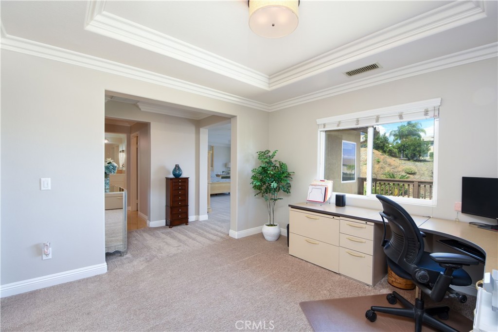 8578 Hunt Canyon Road Corona, CA 92883 - Photo 31 of 75 Primary Suite Office/Sitting Room