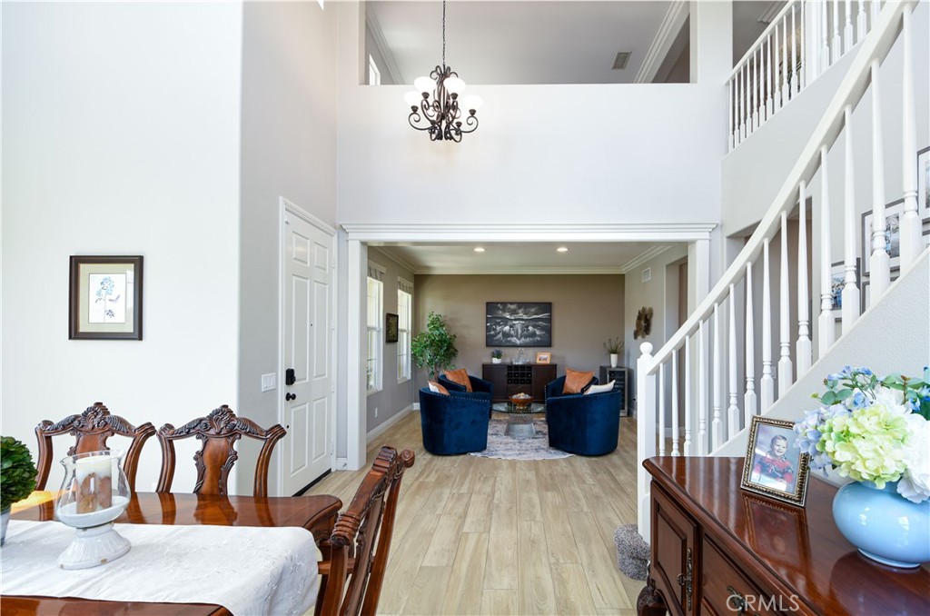 8578 Hunt Canyon Road Corona, CA 92883 - Photo 9 of 75 Entryway,Formal Living and Dining Room