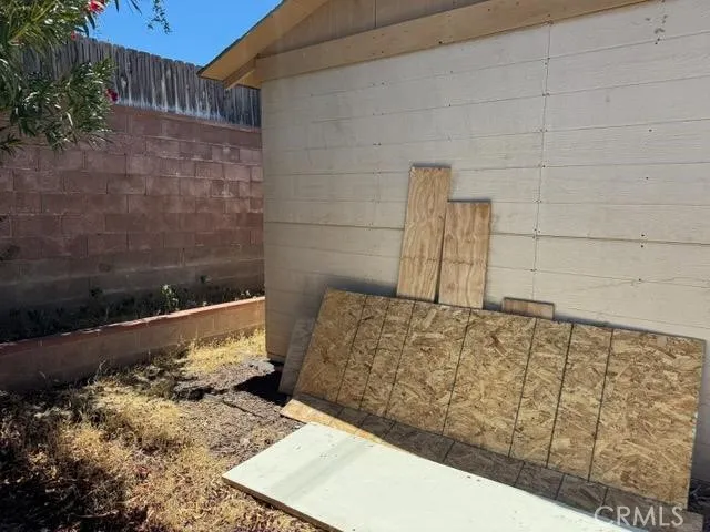 a view of outdoor space and deck