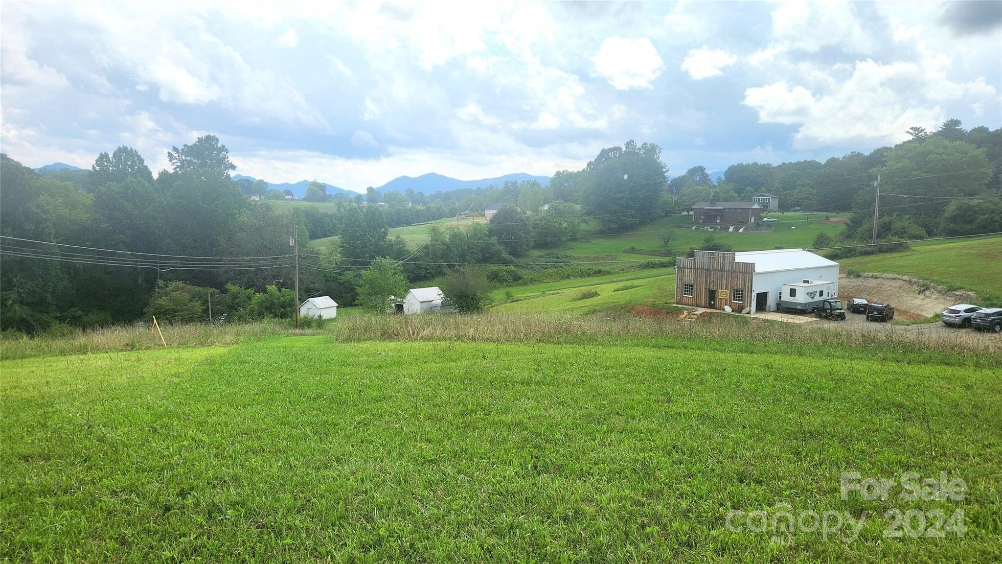 9999 Alexander Road Leicester, NC 28748 - Photo 6 of 7 a view of a garden and basketball court